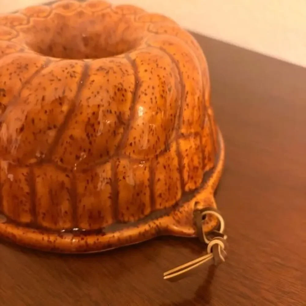 Vintage Made in France Ceramic Bundt Cake Mold